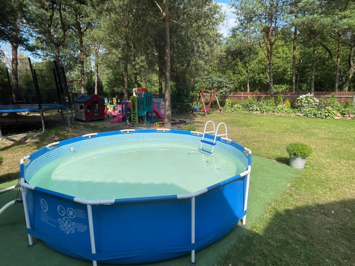 Dom Nad Jeziorem Mazury Pomost Segment 2 Giżycko Kültér fotó