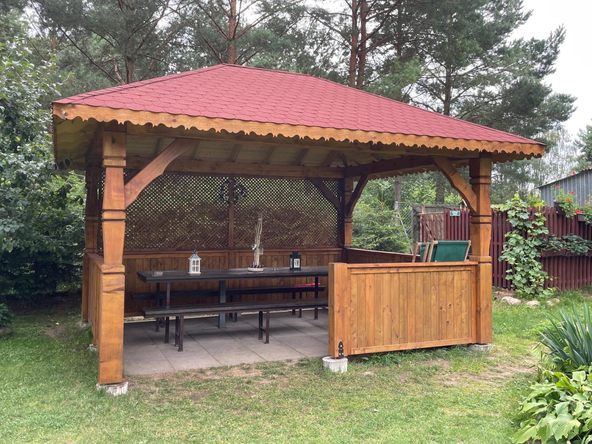 Dom Nad Jeziorem Mazury Pomost Segment 2 Giżycko Kültér fotó