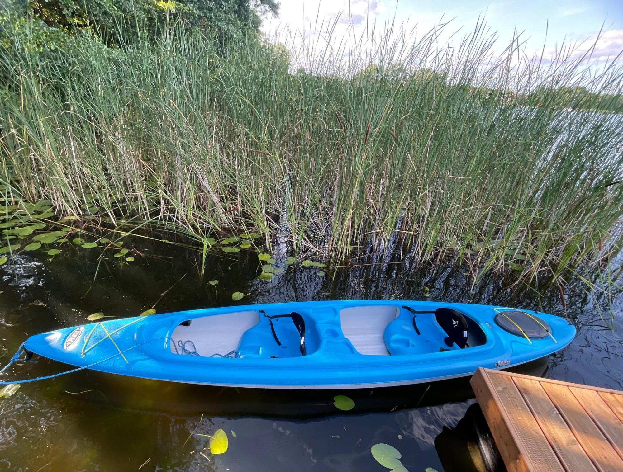 Dom Nad Jeziorem Mazury Pomost Segment 2 Giżycko Kültér fotó